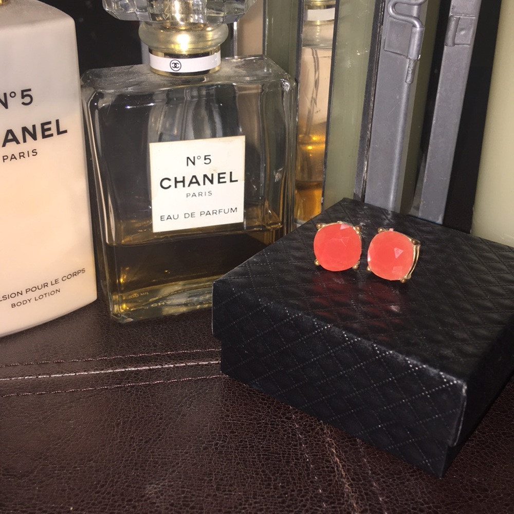 Coral earrings